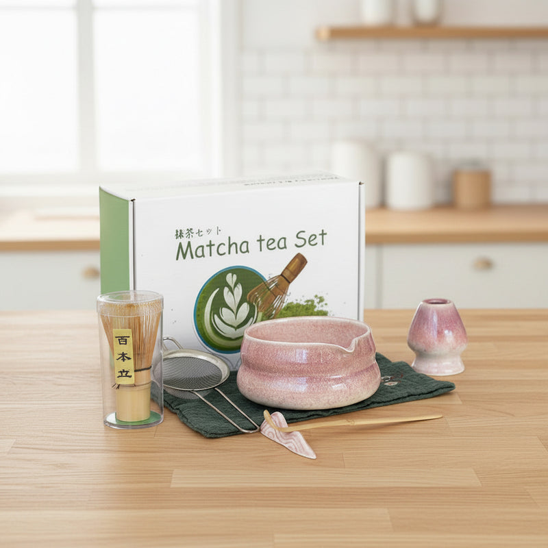 Set à matcha en céramique — 7 pièces