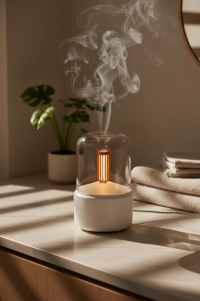 Diffuseur d'huiles essentielles lumineux